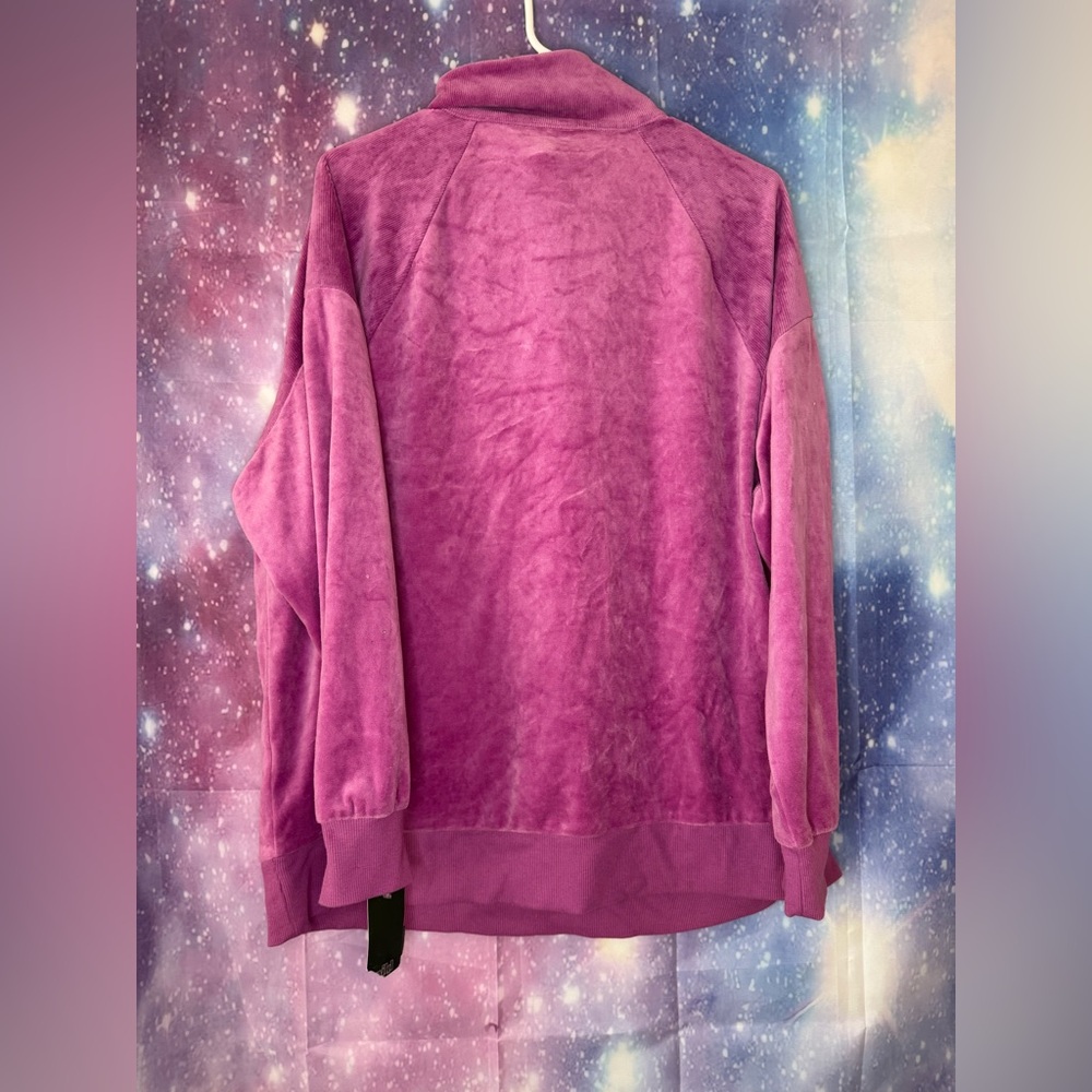 New wild fable velour 3/4 zip 🛍 - Picture 3 of 3